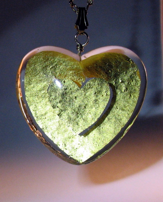 23K Gold Leaf in Resin